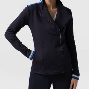 Saint and Sofia Cotton Biker Jacket